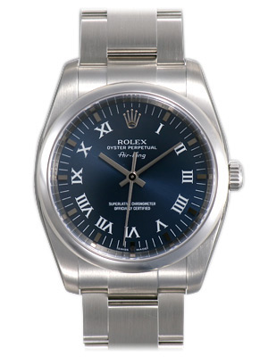 Rolex Air-king Series Mens Automatic Wristwatch 114200-BLRO