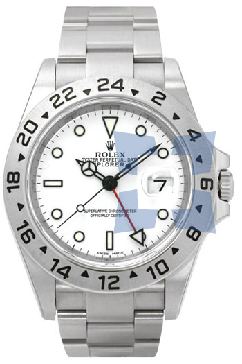 Rolex Explorer II Series Mens Automatic Wristwatch 16570W