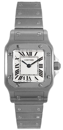 Cartier Santos Series Fashionable Ladies Swiss Quartz Wristwatch-W20056D6 Cartier Santos Series Fashionable Ladies Swiss Quartz Wristwatch-W20056D6