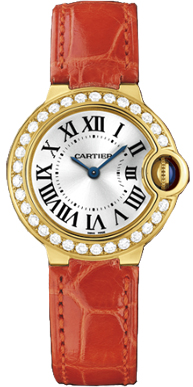 Cartier Ballon Bleu Small Series Great 18k White Gold Set With Diamonds Ladies Swiss Quartz Wristwatch-WE900151 Cartier Ballon Bleu Small Series Great 18k White Gold Set With Diamonds Ladies Swiss Quartz Wristwatch-WE900151