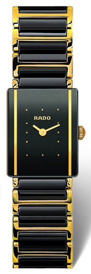 Rado Integral Series Scratch Resistant Ceramic Quartz Ladies Watch R20383162