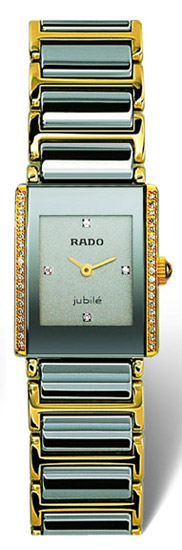 Rado Integral Series Platinum-tone Ceramic Ladies Watch R20339752