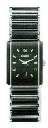 Rado Integral Series Midsize Black Ceramic Quartz Unisex Watch R20486152