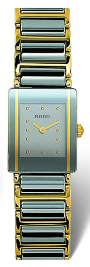 Rado Integral Series Scratch Resistant Ceramic Quartz Ladies Watch R20383142
