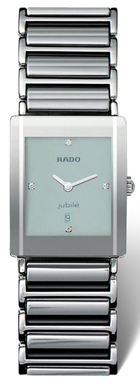 Rado Integral Jubile Series Diamond Silver Mens Watch R20484732