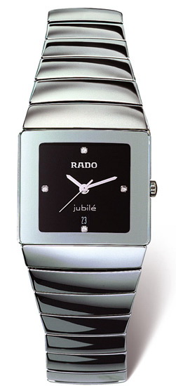 Rado Sintra Series Platinum-tone Ceramic Unisex Watch-R13332742