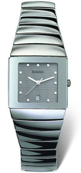 Rado Sintra Series Platinum-tone Ceramic Mens Watch-R13332122