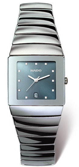 Rado Sintra Series Platinum-tone Ceramic Unisex Watch-R13332202