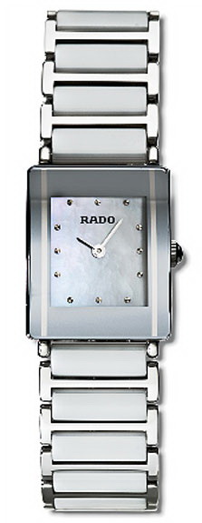 Rado Integral Series Ceramic Steel Quartz Ladies Watch R20488902