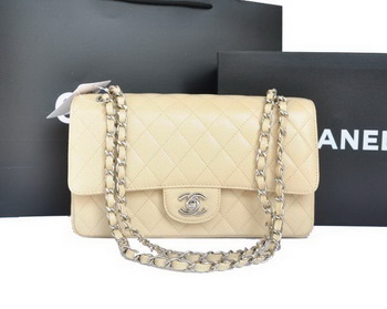 Chanel A1112 2.55 Series Flap Bag Original Caviar Leather Apricot Chanel A1112 2.55 Series Flap Bag Original Caviar Leather Apricot