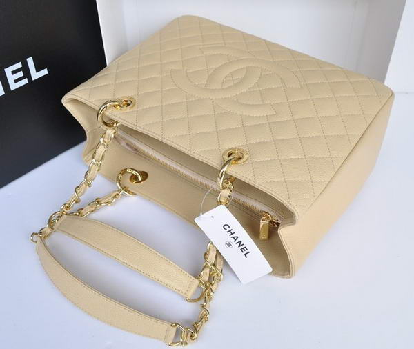 Chanel A50995 Original Caviar Leather Shoulder Bag Apricot Chanel A50995 Original Caviar Leather Shoulder Bag Apricot