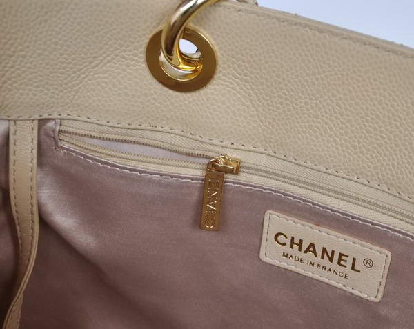 Chanel A50995 Original Caviar Leather Shoulder Bag Apricot Chanel A50995 Original Caviar Leather Shoulder Bag Apricot