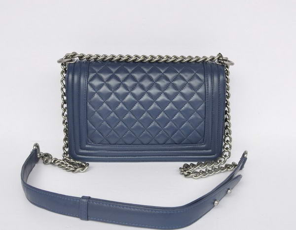 Hot Style Chanel A67086 Royalblue Le Boy Flap Shoulder Bag Silver Hot Style Chanel A67086 Royalblue Le Boy Flap Shoulder Bag Silver
