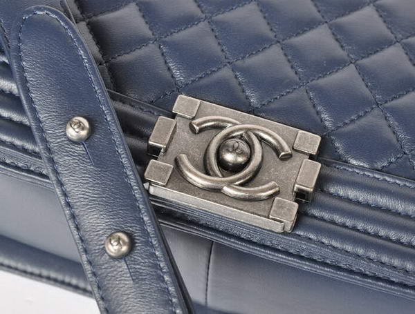 Hot Style Chanel A67086 Royalblue Le Boy Flap Shoulder Bag Silver Hot Style Chanel A67086 Royalblue Le Boy Flap Shoulder Bag Silver