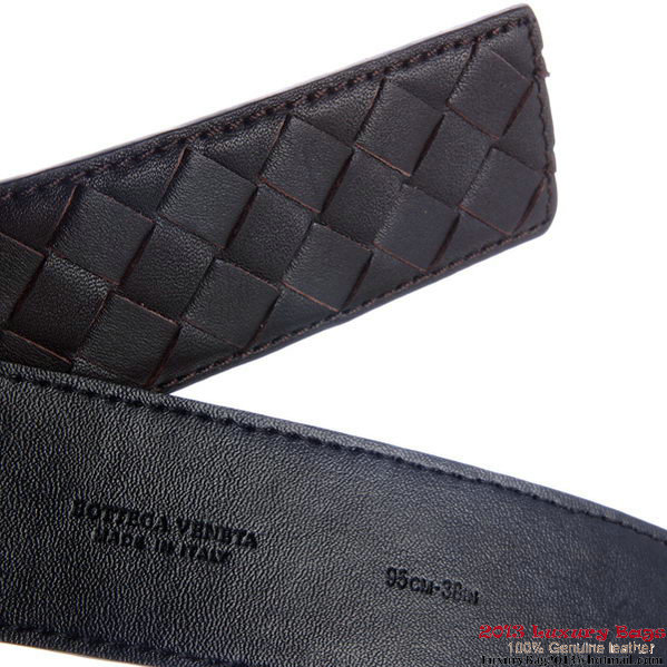 Bottega Veneta Intrecciato Nappa Belt Brown Bottega Veneta Intrecciato Nappa Belt Brown