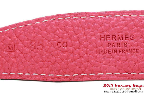 Hermes 43mm Calf Leather Belt HB108-6