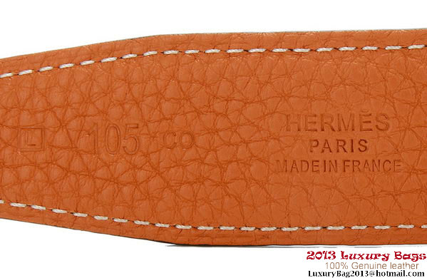 Hermes 43mm Original Calf Leather Belt HB109-1