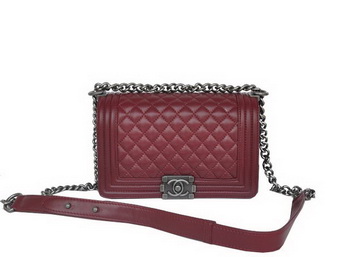 Boy Chanel Flap Shoulder Bag A67086 Sheepskin Bordeaux Boy Chanel Flap Shoulder Bag A67086 Sheepskin Bordeaux