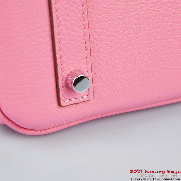 Hermes Birkin 30CM Tote Bags Pink Togo Leather Silver Hermes Birkin 30CM Tote Bags Pink Togo Leather Silver