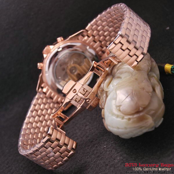 OMEGA DE VILLE CO-AXIAL CHRONOSCOPE Red Gold on Red Gold Strap OM77434