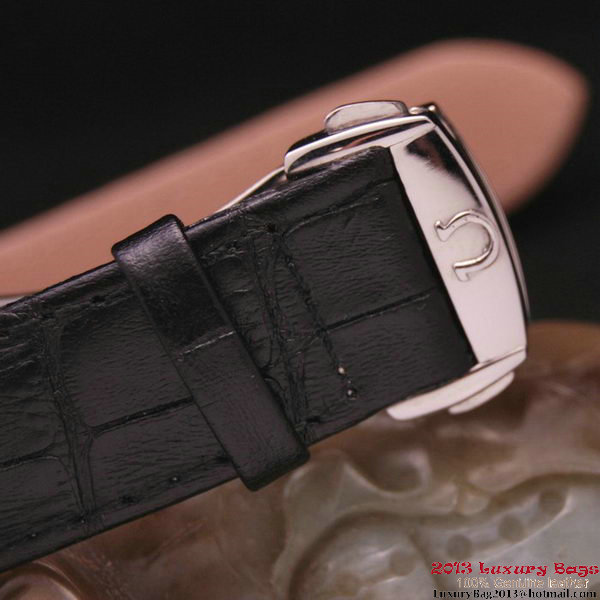 OMEGA DE VILLE CO-AXIAL CHRONOSCOPE Steel on Black Leather Strap OM77409 OMEGA DE VILLE CO-AXIAL CHRONOSCOPE Steel on Black Leather Strap OM77409