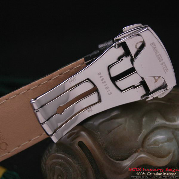 OMEGA DE VILLE CO-AXIAL CHRONOSCOPE Steel on Black Leather Strap OM77411 OMEGA DE VILLE CO-AXIAL CHRONOSCOPE Steel on Black Leather Strap OM77411