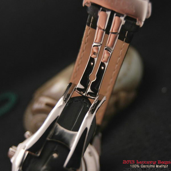 OMEGA DE VILLE CO-AXIAL CHRONOSCOPE Steel on Black Leather Strap OM77411 OMEGA DE VILLE CO-AXIAL CHRONOSCOPE Steel on Black Leather Strap OM77411