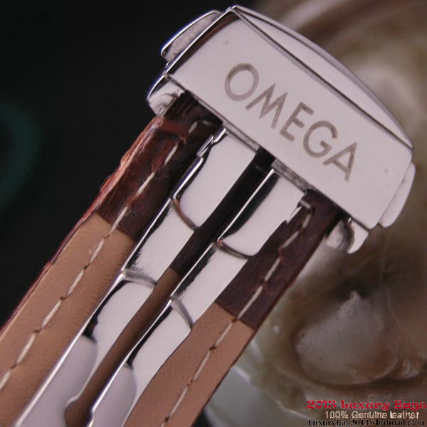 OMEGA DE VILLE CO-AXIAL Chronometer Red Gold on Brown Leather Strap OM77505 OMEGA DE VILLE CO-AXIAL Chronometer Red Gold on Brown Leather Strap OM77505