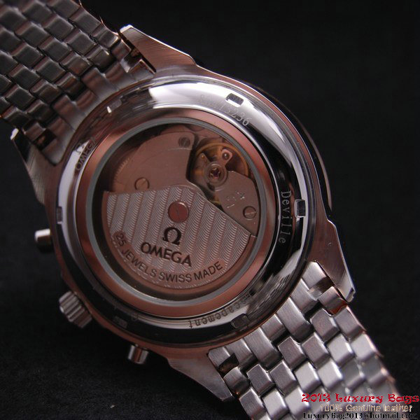 OMEGA DE VILLE CO-AXIAL Chronometer Red Gold on Steel Strap OM77519 OMEGA DE VILLE CO-AXIAL Chronometer Red Gold on Steel Strap OM77519
