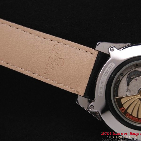 OMEGA DE VILLE Co-AXIAL CHRONOMETER Steel on Brown Leather Strap OM77003 OMEGA DE VILLE Co-AXIAL CHRONOMETER Steel on Brown Leather Strap OM77003