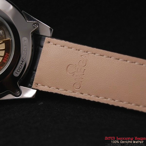 OMEGA DE VILLE Co-AXIAL CHRONOMETER Steel on Brown Leather Strap OM77003 OMEGA DE VILLE Co-AXIAL CHRONOMETER Steel on Brown Leather Strap OM77003
