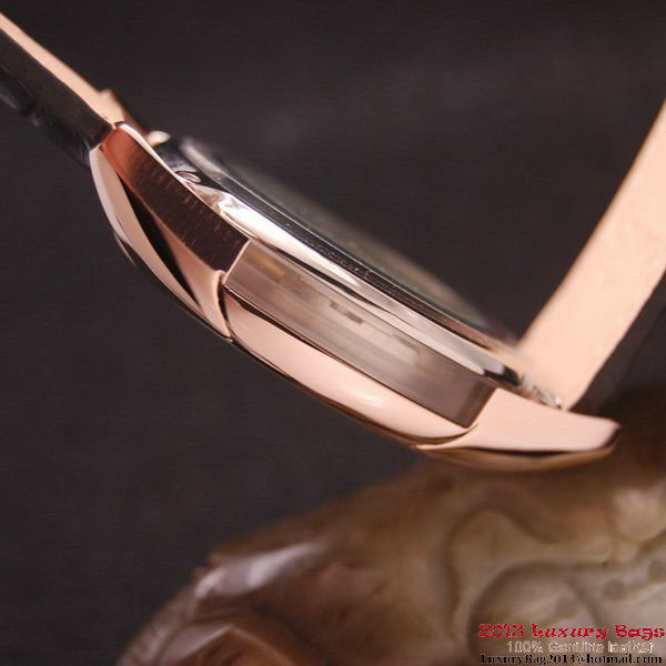 OMEGA DE VILLE HOUR VISION ANNUAL CALENDAR Red Gold on Black Leather Strap OM77120 OMEGA DE VILLE HOUR VISION ANNUAL CALENDAR Red Gold on Black Leather Strap OM77120