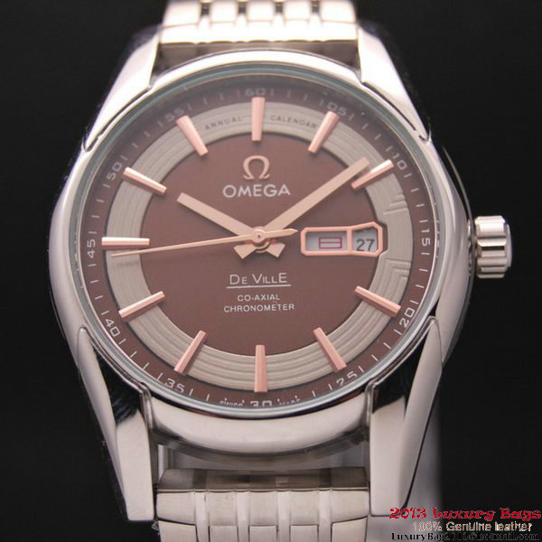 OMEGA DE VILLE HOUR VISION ANNUAL CALENDAR Steel on Steel Strap OM77115 OMEGA DE VILLE HOUR VISION ANNUAL CALENDAR Steel on Steel Strap OM77115