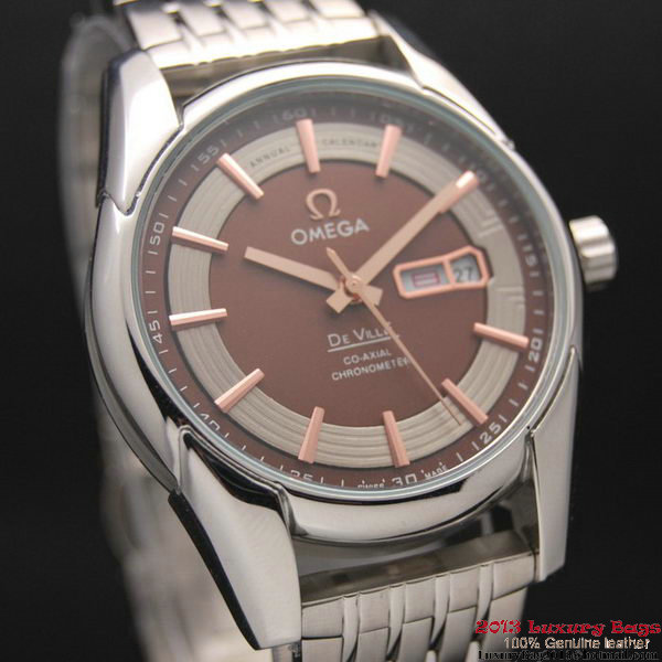OMEGA DE VILLE HOUR VISION ANNUAL CALENDAR Steel on Steel Strap OM77115 OMEGA DE VILLE HOUR VISION ANNUAL CALENDAR Steel on Steel Strap OM77115