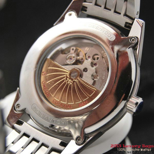 OMEGA DE VILLE HOUR VISION ANNUAL CALENDAR Steel on Steel Strap OM77117 OMEGA DE VILLE HOUR VISION ANNUAL CALENDAR Steel on Steel Strap OM77117