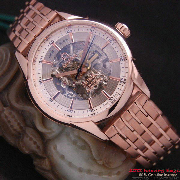 OMEGA DE VILLE Tourbillon Watches Red Gold on Red Gold Steel Strap Om7019 OMEGA DE VILLE Tourbillon Watches Red Gold on Red Gold Steel Strap Om7019