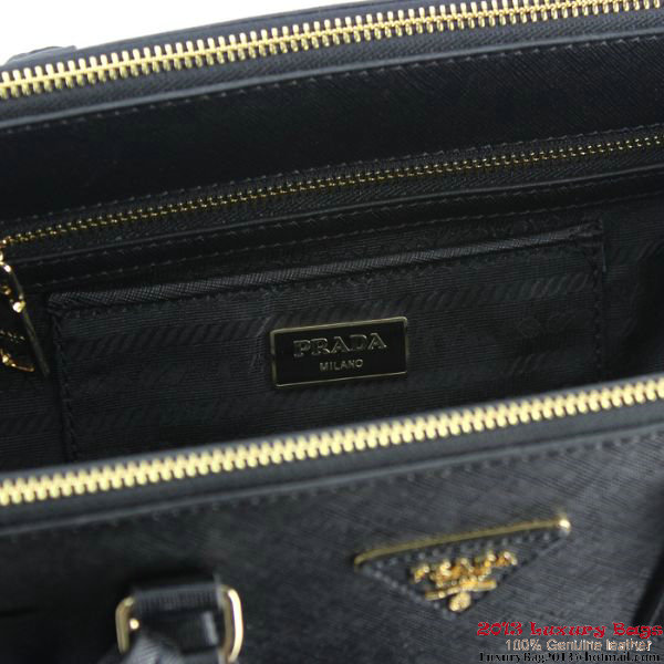 2013 Prada Saffiano Calf Leather Tote Bag 2274 Black 2013 Prada Saffiano Calf Leather Tote Bag 2274 Black