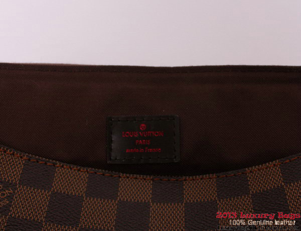 Louis Vuitton Damier Ebene Canvas District MM Messenger Bags N41212 Louis Vuitton Damier Ebene Canvas District MM Messenger Bags N41212