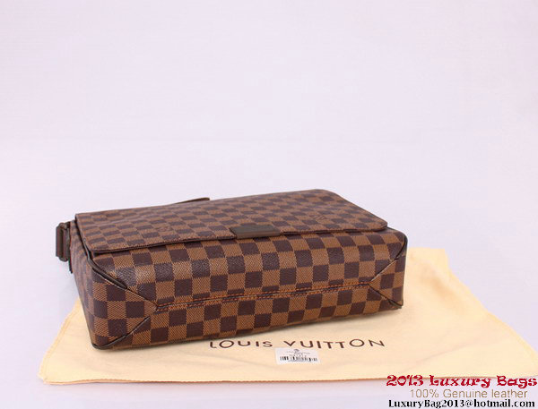 Louis Vuitton Damier Ebene Canvas District MM Messenger Bags N41212 Louis Vuitton Damier Ebene Canvas District MM Messenger Bags N41212