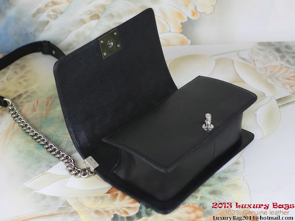 2013 Boy Chanel Flap Shoulder Bag Classic Cannage Patterns A67025 Black 2013 Boy Chanel Flap Shoulder Bag Classic Cannage Patterns A67025 Black