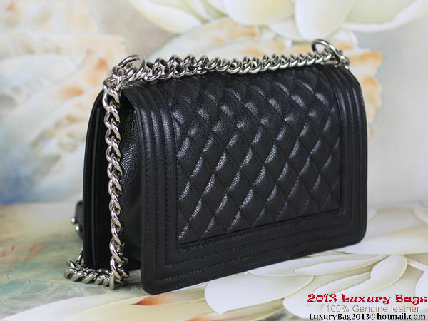 2013 Boy Chanel Flap Shoulder Bag Classic Cannage Patterns A67025 Black 2013 Boy Chanel Flap Shoulder Bag Classic Cannage Patterns A67025 Black
