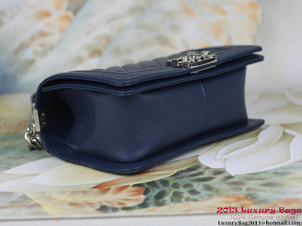 2013 Boy Chanel Flap Shoulder Bag Classic Cannage Patterns A67025 RoyalBlue 2013 Boy Chanel Flap Shoulder Bag Classic Cannage Patterns A67025 RoyalBlue