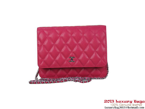 Chanel A33814 Original Cannage Leather mini Flap Bag Rose