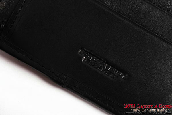 Bottega Veneta Intrecciato Nappa Leather Wallet BV1566 Black Bottega Veneta Intrecciato Nappa Leather Wallet BV1566 Black