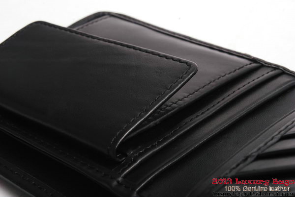 Bottega Veneta Intrecciato Nappa Leather Wallet BV1566 Black Bottega Veneta Intrecciato Nappa Leather Wallet BV1566 Black