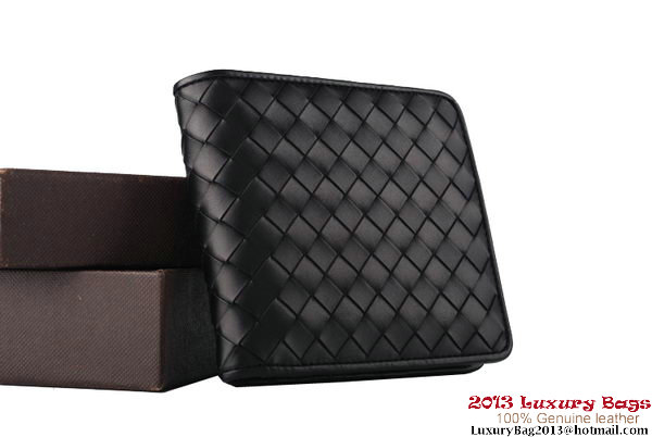 Bottega Veneta Intrecciato Nappa Wallet BV1581 Black