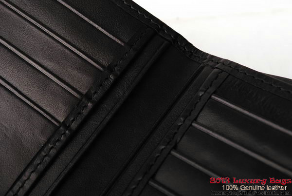 Bottega Veneta Intrecciato Nappa Wallet BV1581 Black Bottega Veneta Intrecciato Nappa Wallet BV1581 Black