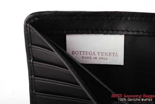 Bottega Veneta Intrecciato Nappa Wallet BV1581 Black Bottega Veneta Intrecciato Nappa Wallet BV1581 Black