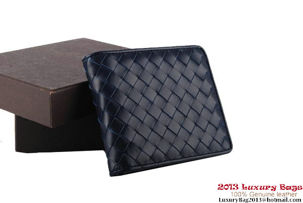 Bottega Veneta Intrecciato Nappa Wallet BV1581 RoyalBlue