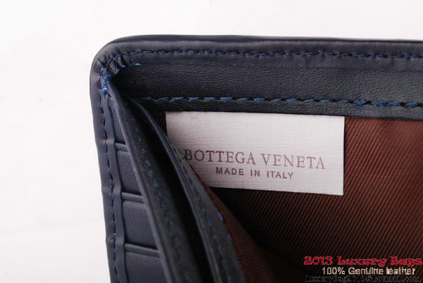 Bottega Veneta Intrecciato Nappa Wallet BV1581 RoyalBlue Bottega Veneta Intrecciato Nappa Wallet BV1581 RoyalBlue